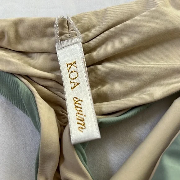 NWOT KOA Swim Sunrise Reversible Bikini Top & Night Sky Bottom - Picture 3 of 8